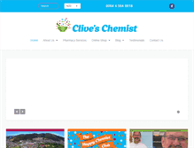 Tablet Screenshot of clives.co.nz